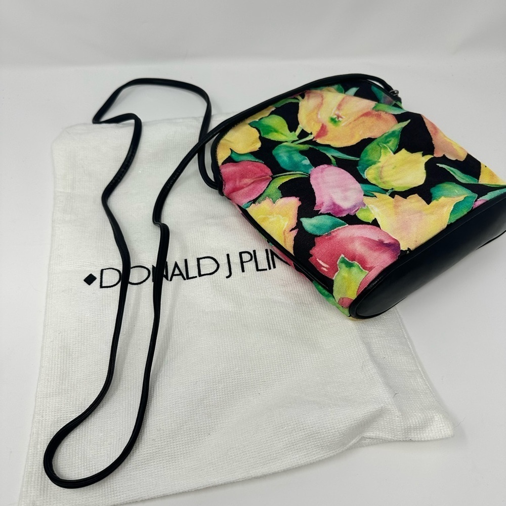 NWOT Donald J. Pliner Floral Cross Body Bag with Dust Bag
